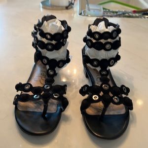 Black Sam Edelman sandals